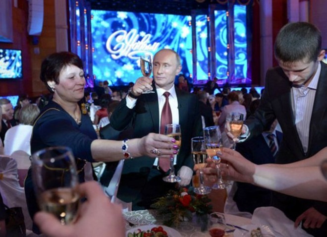 Ăn uống sành điệu như Vladimir Putin