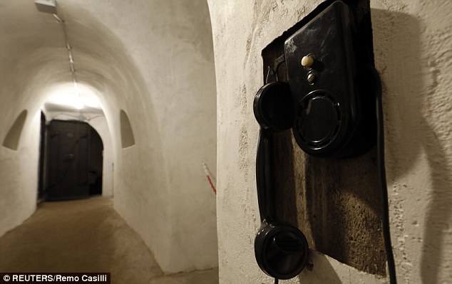 Khám phá căn hầm trú ẩn tuyệt mật của trùm phát xít Mussolini