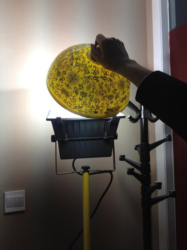 Bát đĩa dùng trong quốc yến APEC ở Trung Quốc