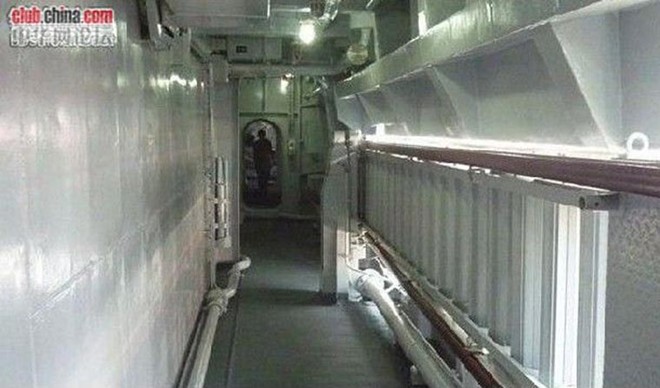 Ảnh hiếm bên trong tàu sân bay Liêu Ninh