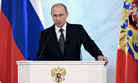 Tổng thống Nga Vladimir Putin đọc Thông điệp Liên bang
