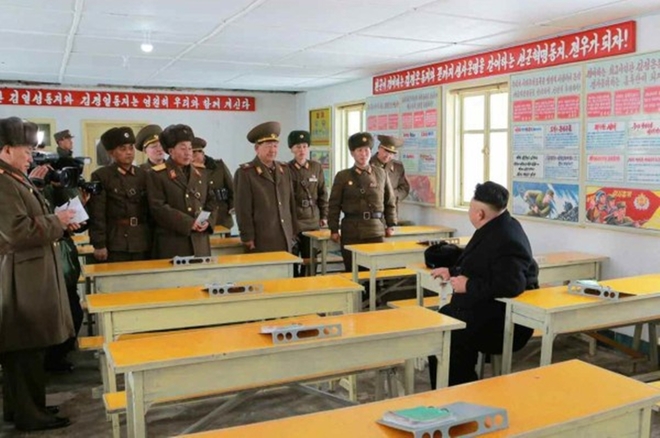 Nhà lãnh đạo Kim Jong-un hướng dẫn huấn luyện mùa đông