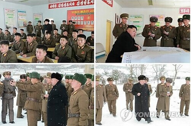 Nhà lãnh đạo Kim Jong-un hướng dẫn huấn luyện mùa đông