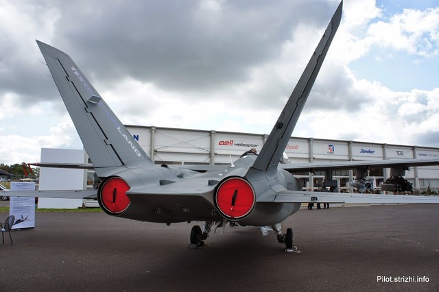 Dàn chiến đấu cơ Nga lép vế tại triển lãm Farnborough 2014