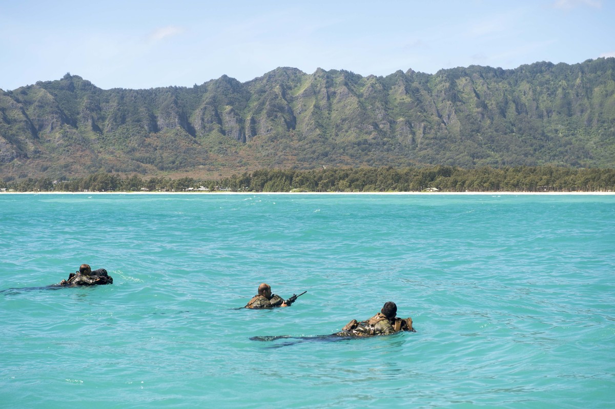 Phô diễn khí tài quân sự tại tập trận hải quân RIMPAC 2014