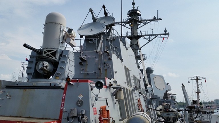 Mỹ và Singapore tập trận chung trên biển Đông