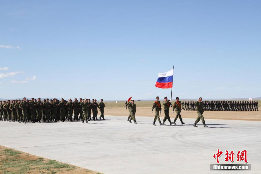 Trung Quốc tập trận chống khủng bố quy mô lớn nhất với Nga và SCO