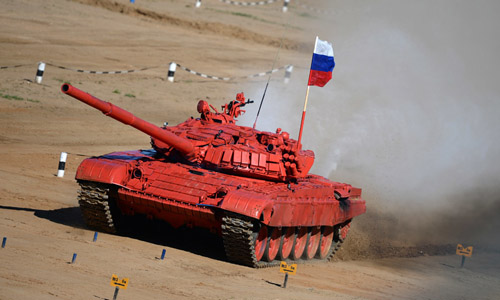 Chùm ảnh: Xe tăng từ 12 quốc gia tham gia tranh tài tại Moscow