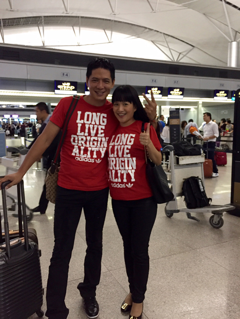 Vợ chồng Bình Minh khoe ảnh ở Dubai