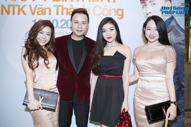 Dàn sao dự sinh nhật NTK Văn Thành Công