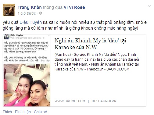 Khánh My: “Tôi sẽ kiện những ai bôi nhọ mình”