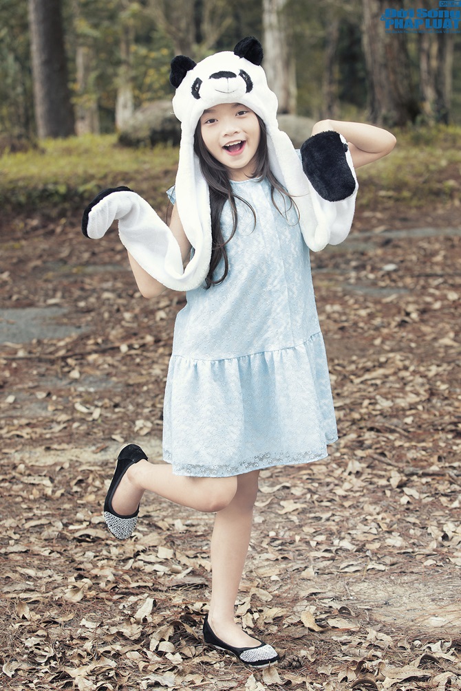 Quán quân bước nhảy hoàn vũ nhí xinh tươi ở Đà Lạt