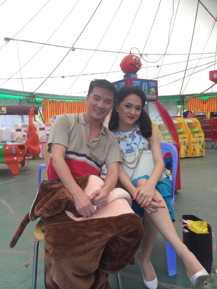 Đàm Vĩnh Hưng bốc gạch, xách vữa