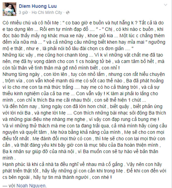 Diễm Hương giản dị khoe bụng bầu đi siêu thị