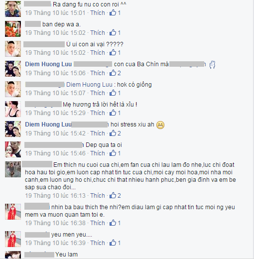 Diễm Hương giản dị khoe bụng bầu đi siêu thị