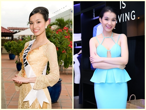 Hoa hậu Việt “lên đời” nhan sắc sau đăng quang Hoa hậu Việt “lên đời” nhan sắc sau đăng quang