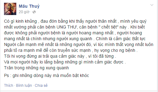 Người mẫu Duy Nhân bị ung thư vòm họng