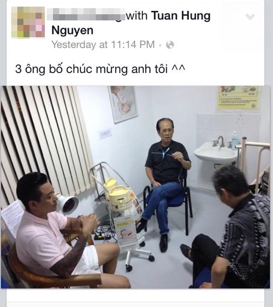 Vợ Tuấn Hưng hạ sinh quý tử nặng 3,1 kg