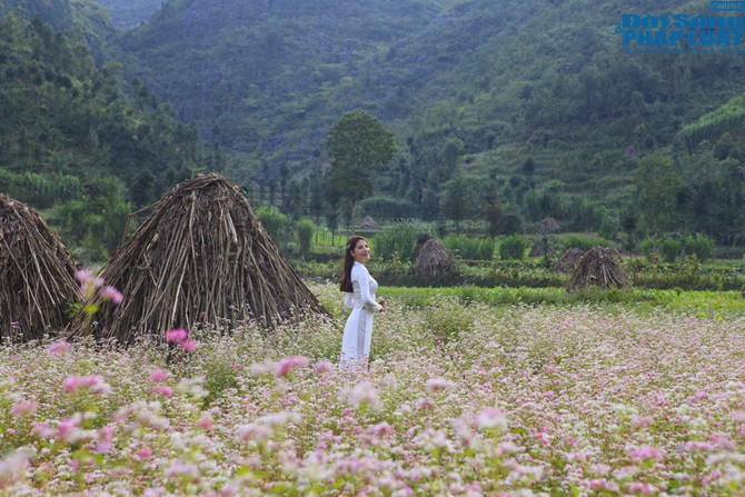 Kiwi Ngô Mai Trang e ấp áo dài qua ống kính ông xã
