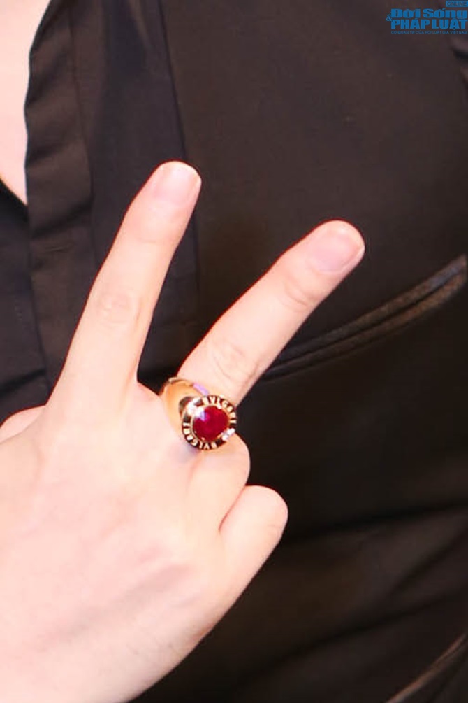 Nathan Lee đeo nhẫn bạc tỷ, đẹp đôi bên hoa hậu Hồng Hà 