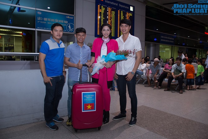 Hoa hậu đại dương Đặng Thu Thảo tham dự Hoa hậu quốc tế