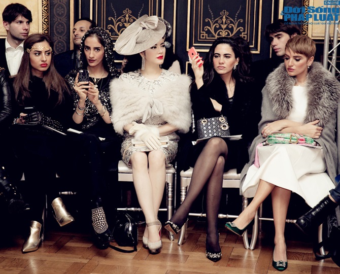 Lý Nhã Kỳ mời nữ tỉ phú Mouna Ayoub về Việt Nam xem Lynk fashion 