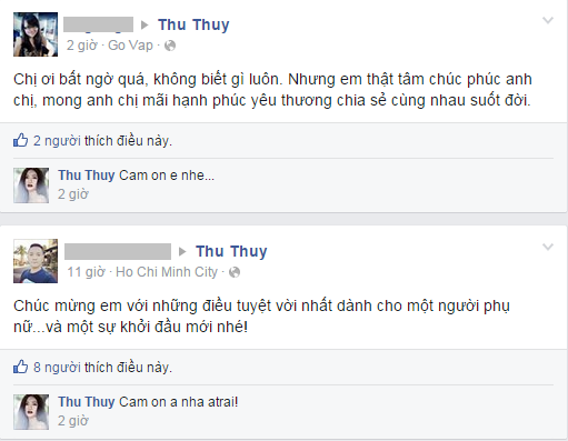 Thu Thủy bí mật tổ chức đám cưới