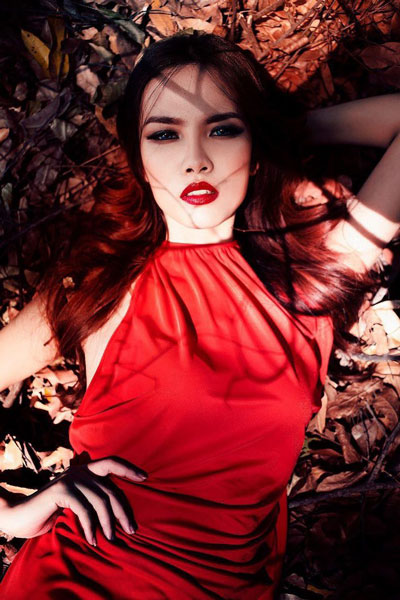 Phạm Thị Kim Thi tham dự cuộc thi Người mẫu thế giới 2014