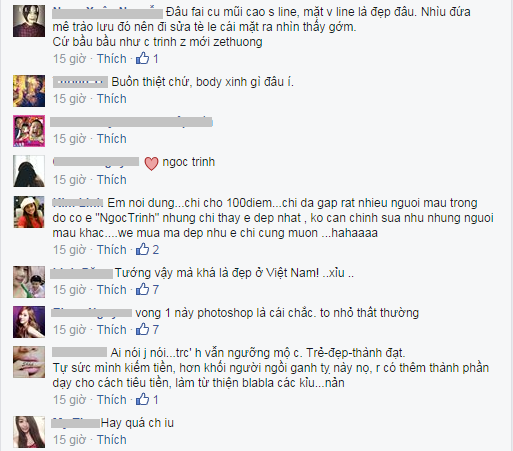 Ngọc Trinh thừa nhận mặt mình quê Ngọc Trinh thừa nhận mặt mình quê