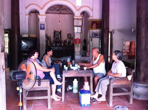 Sốc với ngôi nhà cổ trị giá chục tỷ trên đảo Quan Lạn