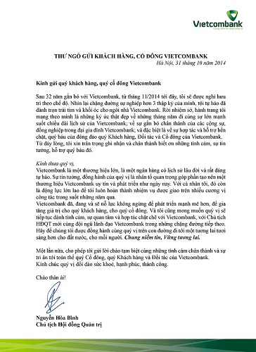  Chủ tịch rời ghế sau 32 năm 