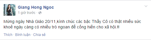 20/11: Sao Việt gửi lời tri ân thầy cô