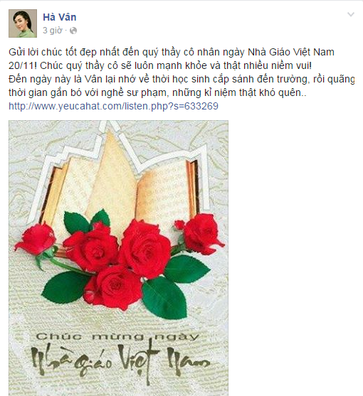 20/11: Sao Việt gửi lời tri ân thầy cô