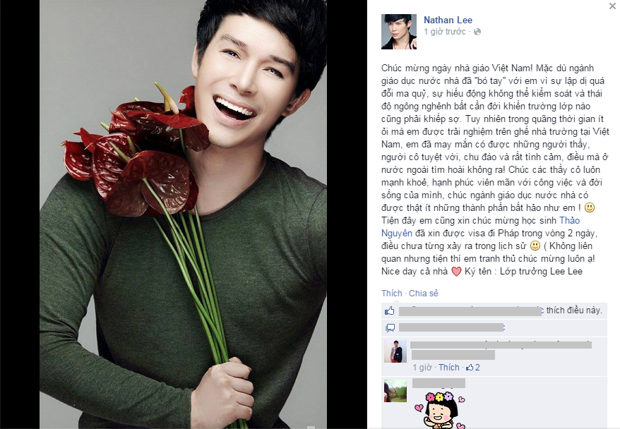 20/11: Sao Việt gửi lời tri ân thầy cô