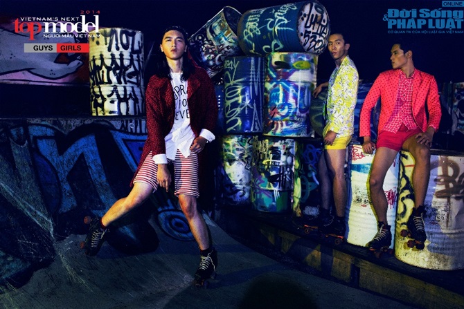 Vietnam's next top model 2014: Chàng nông dân Công Toàn bất ngờ c