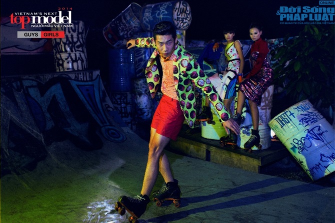 Vietnam's next top model 2014: Chàng nông dân Công Toàn bất ngờ c