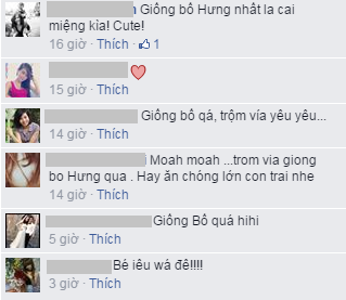 Lộ diện ảnh con trai Tuấn Hưng giống bố như đúc