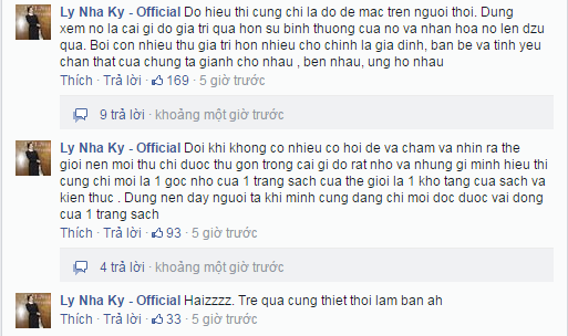 Lý Nhã Kỳ lên tiếng về việc dùng hàng nhái Lý Nhã Kỳ lên tiếng về việc dùng hàng nhái