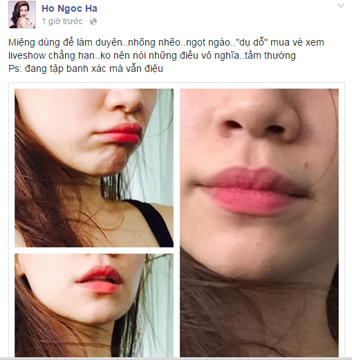  Hồ Ngọc Hà lại sâu cay đáp trả tin đồn