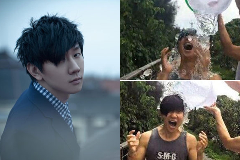 Hàng loạt sao Hoa ngữ theo trào lưu “Thử thách dội nước đá”