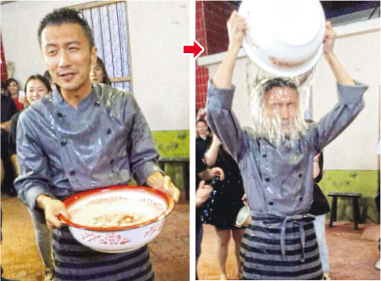 Hàng loạt sao Hoa ngữ theo trào lưu “Thử thách dội nước đá”