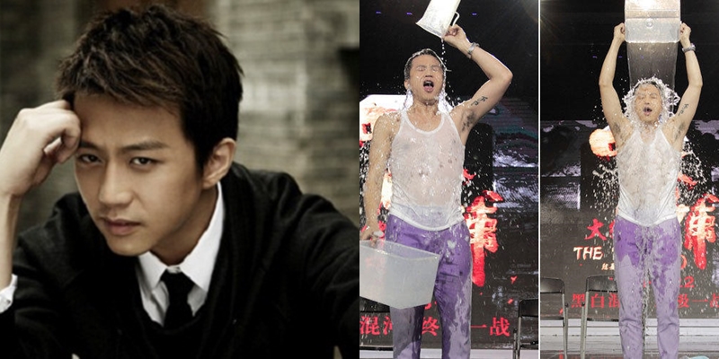 Hàng loạt sao Hoa ngữ theo trào lưu “Thử thách dội nước đá”