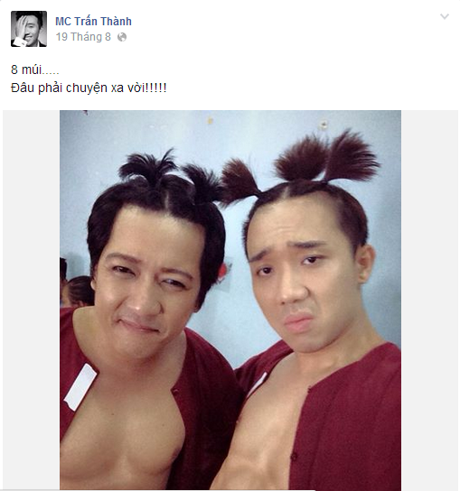 Trấn Thành hóa thiên nga duyên dáng