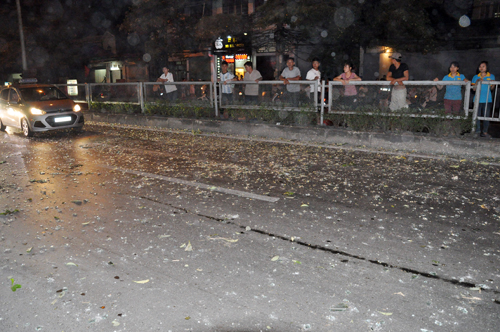 Kinh hoàng nổ lớn tại cửa hàng gas giữa TP Hạ Long