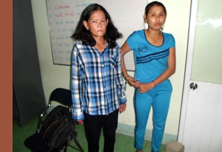 Tóm gọn hai “nữ quái” chuyên móc túi giữa chợ