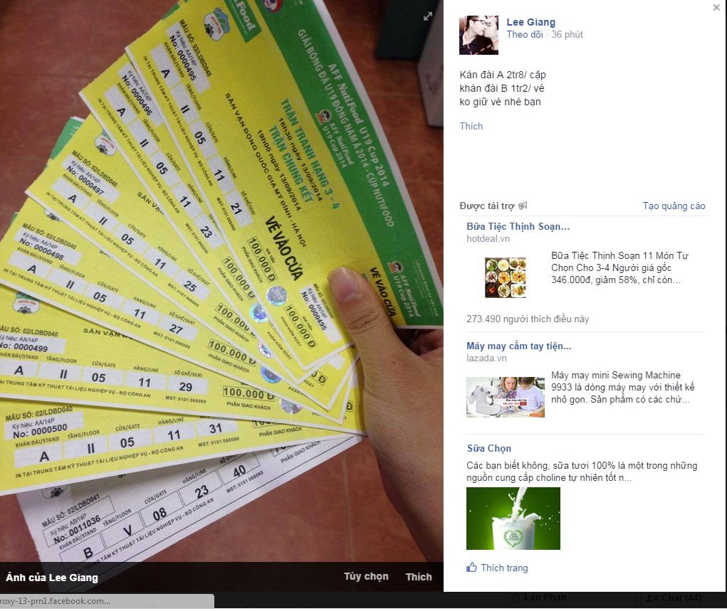 Người hâm mộ “sống chết” đòi mua vé trận chung kết U19