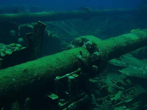 Những xác tàu đắm ở 'tam giác quỷ'