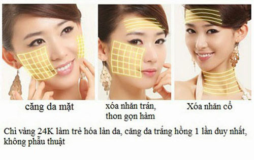 Mốt làm đẹp bằng vàng - thừa tiền, thiếu hiểu biết