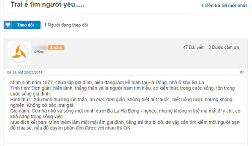 Cười đau ruột với lý lịch trích ngang dễ thương của các “trai ế” Cười đau ruột với lý lịch trích ngang dễ thương của các “trai ế”