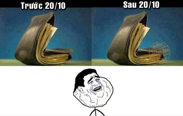 Cười thả phanh với những hình ảnh chế ngày 20-10